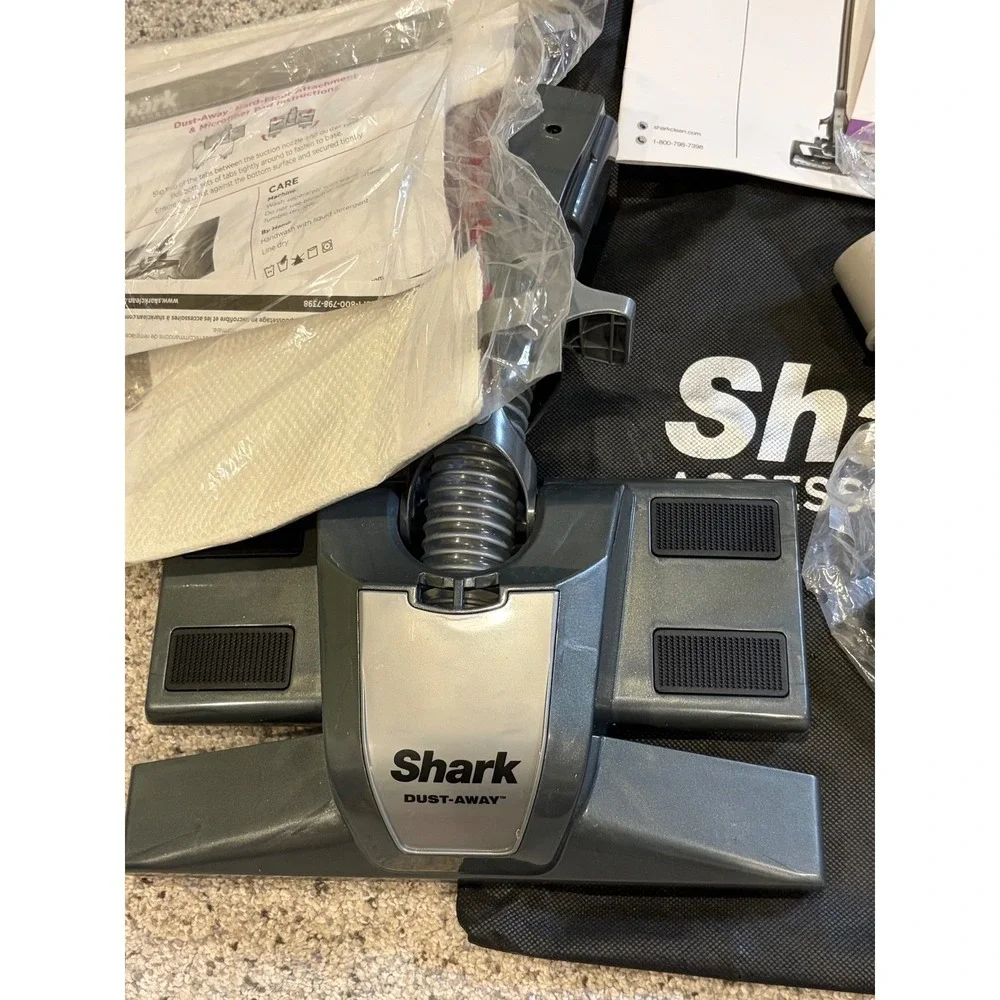Shark Rocket UV422 DeluxePro Vacuum Accessory Kit Dust-Away Tools Bag Manuals